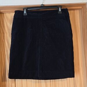 Talbots Dark Blue Pencil Skirt